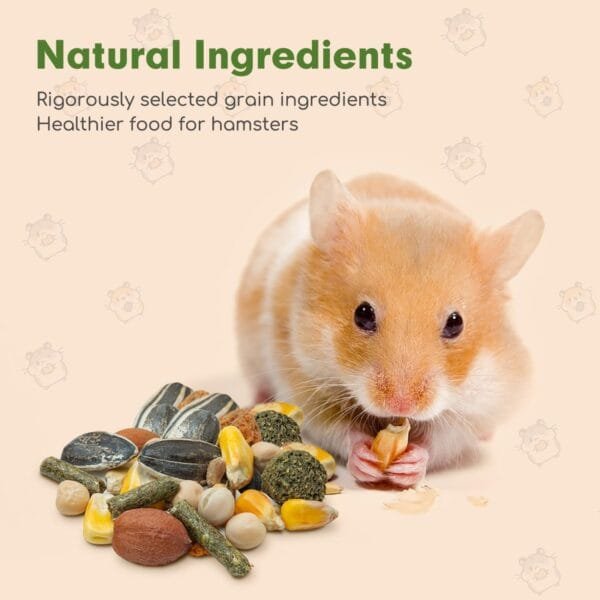 Pienso para hamsters,Alimento sano y equilibrado para ratones - Image 2