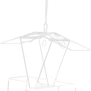 Yardwe Comederos para Pájaros Terrarios Comedero para Pájaros Comedero Pajaros Exterior Corte Caja De Comida para Pájaros Comederos para Colibríes para Exteriores