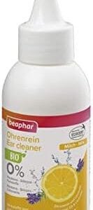 Beaphar Leche orgánica Pura para los oídos para Perros y Gatos, Cuidado Suave y Limpieza de los Canales auditivos externos, 100 ml