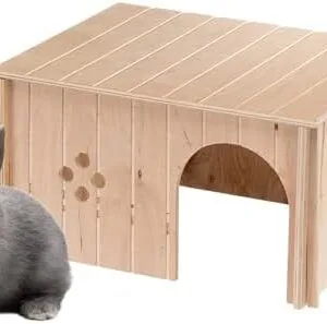 Ferplast Sin - Casa para conejo, 37 x 27,7 x h 20 cm