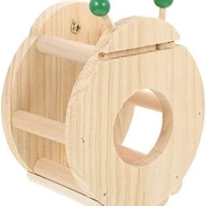 POPETPOP Comedero para Cobayas Conveniente Soporte de heno alimentador de Madera Conejito alimentador doméstico hámster Accesorio Accesorios para Jaulas De Conejos