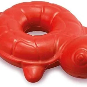 Arquivet Tortuga Flotante con Sonido - 18 cm - Juguete termoplástico para Perros - Juguete para Masticar - Ayuda a la higiene Dental eliminando sarro Jugar