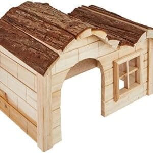 Kerbl Casita con tejado ondulado, 30 x 20 x 20 cm