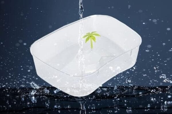 TORTUGUERA para Tortugas de Agua Y Bloque de Calcio Gratis, Regula ácido y Necesario para su caparazón - terrario/Acuario – L32cm, W23cm, H10cm. - Image 7