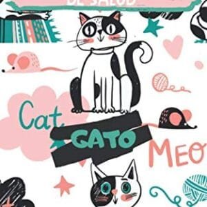 Libro de Registro de Salud Gato: 🐈 Para tener la información médica de su gato de un vistazo | Seguimiento de los cuidados, vacunación, ... comportamiento y hábitos | Tamaño conveniente
