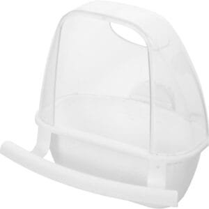 YARNOW 4 Piezas Caja De Comida para Pájaros Plato De Comida Colgante Taza De Alimentación Colgante Comida para Pájaros Colgantes Loro Colgando Salvaje Canasta De Frutas El Plastico