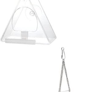 YARNOW 2 Piezas Jaula De Comida para Pájaros Comederos para Pájaros para Exterior Comederos para Pájaros Al Aire Libre Jaula para Pájaros Ave Silvestre Pájaro Pinzón Colgante Bebedero