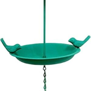 Comederos para pájaros para exteriores, comedero de colibrí, cuenco de comida para pájaros, decoración de jardín, cuenco de hierro para pájaros, comederos para pájaros silvestres, baños para pájaros