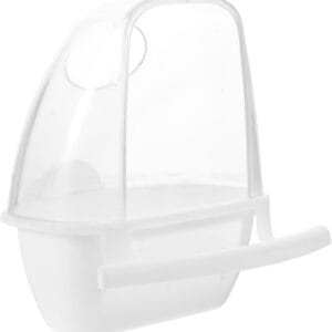 YARNOW 2 Piezas Caja De Comida para Pájaros Comedero para Pájaros a Prueba Tazón De Agua De Comida para Pájaros Plato De Comida Colgante Máquina De Alimentación Campo El Plastico