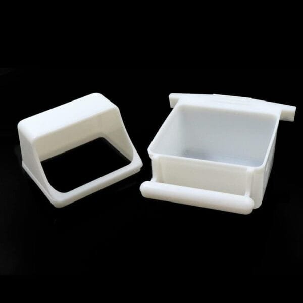 Recambio comedero jaulas pequeñas pájaros - Accesorios para jaulas y pajareras, Accesorios para pájaros, Comederos de Aves, Comida pájaros, 7,5 * 5,5 * 9 cm - Image 5