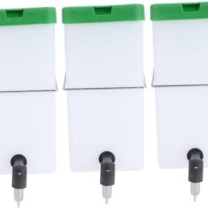 BESPORTBLE 3 Piezas Fuente de Agua de Conejo Bebedero automático para Conejos Bebedero para Conejos domésticos dispensador de Agua para Jaula de pájaros Botella de Agua de Conejito