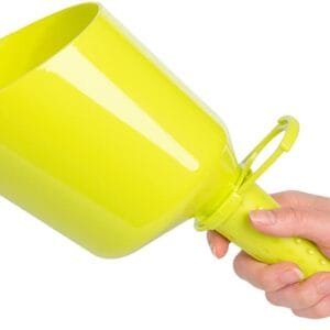 Pala de Comida para pájaros Silvestres y jardín – Jacobi Jayne® FLO™ Cuchara de Semillas – Accesorios para comedero de pájaros, Cuchara pequeña de plástico para Semillas y Mezclas de Semillas.
