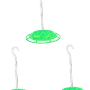 YARNOW 3 Piezas Comedero Colgante para Pájaros Tazón De Comida para Pájaros Comedero para Colibríes Comedero De Agua para Pájaros Comedero para Pájaros El Plastico El Pájaro Dispensador