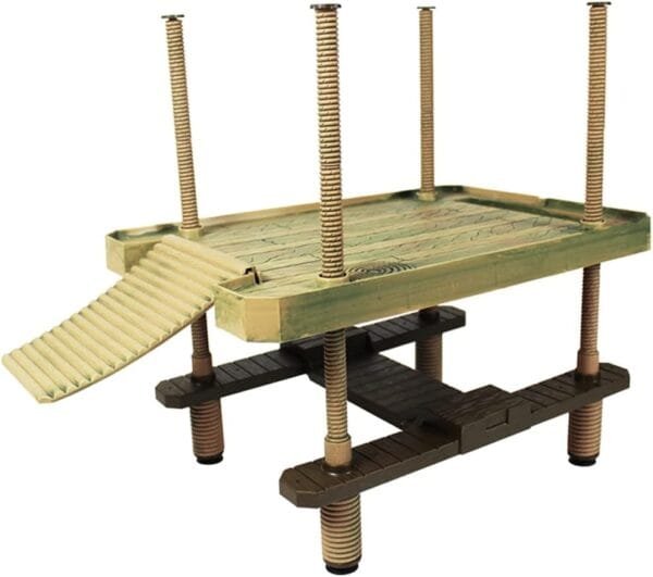 Btgghytr Soporte para escalada de tortugas, para casa, para acuario, adornos para tortuga, juguete para escalada de tortuga