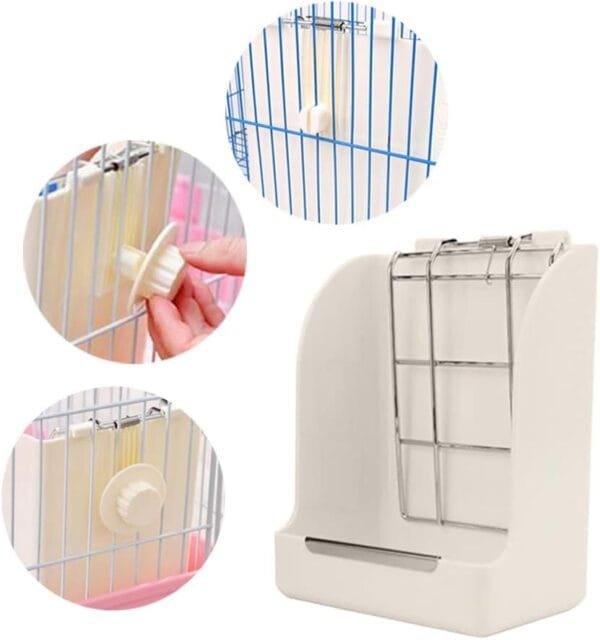Gativs Comederos de Heno de Conejo Heno Alimentador Comedero Heno Alimentador Comedero para Conejo Alimentador de Heno para Conejillo Estante del Alimentador de Heno Alimentador para Conejillo - Image 5