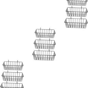 9 Piezas Estante de heno de Conejo dispensador de heno para Conejos Estante de heno de Jaula de Conejo Pesebre de Conejo alimentador doméstico Titular de Conejo Forjado Yardwe