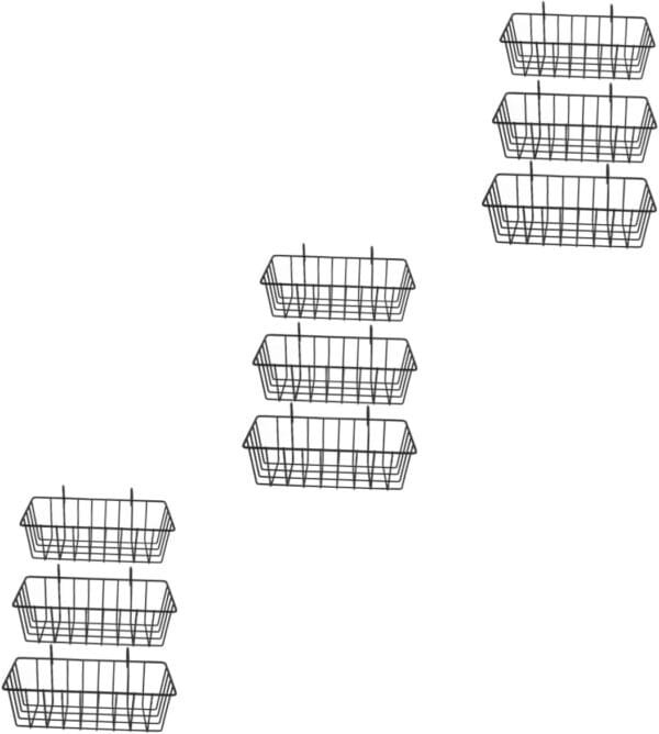 9 Piezas Estante de heno de Conejo dispensador de heno para Conejos Estante de heno de Jaula de Conejo Pesebre de Conejo alimentador doméstico Titular de Conejo Forjado Yardwe