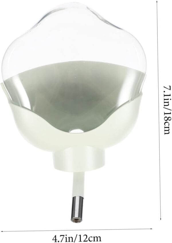 Yardwe 4 Piezas Botella De Agua De Hámster Alimentador De Agua para Hámster Alimentador Automático Jaula De Conejo Comedero para Conejitos Bebedero para Hamster Tetera Light Green Páginas - Image 5
