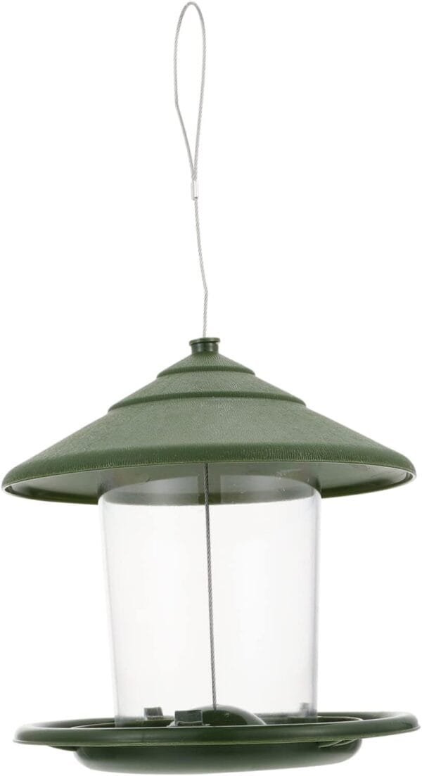 BESPORTBLE Comedero para Jaula De Pájaros Comedero para Pájaros Colgante Caja De Comida para Pájaros De Plástico para Exteriores 1 Unidad Squirrel Feeder