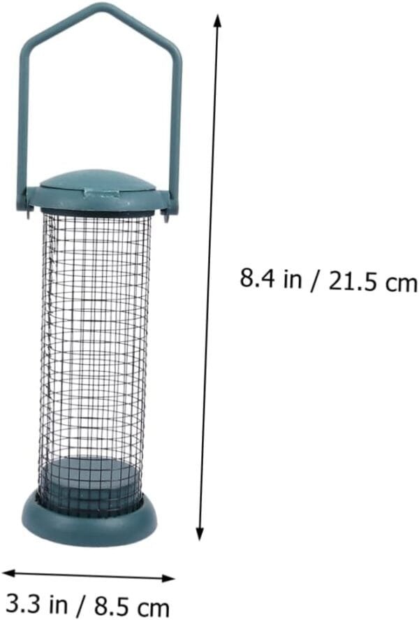 YARNOW 3 Piezas Comedero para Pájaros Al Aire Contenedor De Comida para Pájaros Comedero para Pinzones Bandeja De Pájaros Pájaro Colgante Cacahuetes El Plastico Girasol El Pájaro - Image 3