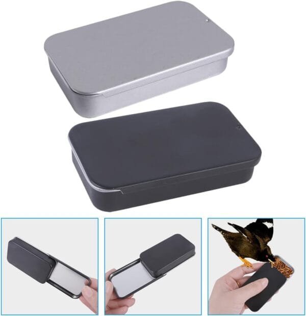 YARNOW 4 Piezas Caja de Comida para pájaros Bird Feeder comederos para pajaros comedero para pájaros de Mano contenedores de bocadillos comedero pajaros comederos para pájaros - Image 6