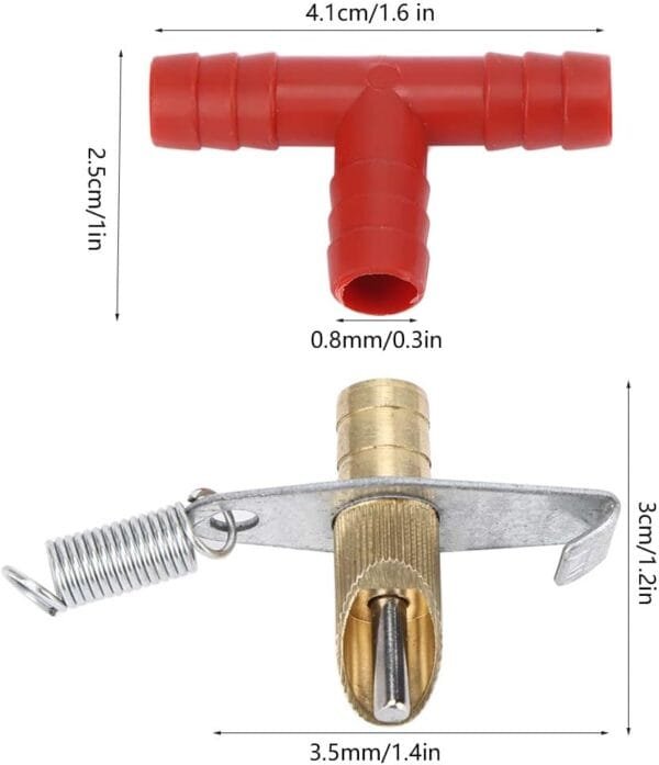 20 Piezas de Pezón para Beber de Conejo, Sistema Automático de Riego de Pezón de Agua de Conejito, Accesorios de Herramientas de Agua Potable para Pezón de Bebedero para Conejo Conejillo de Indias - Image 2