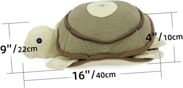BESPORTBLE Perro Mascota Tortuga De Peluche De Juguete Juguetes para Perros Juguetes para Masticar para Cachorros Juguete De Animales Marinos De Peluche Juguetes para Mascotas Juguete para - Image 4