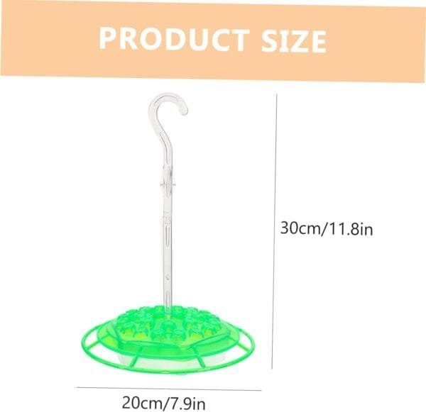 YARNOW 3 Piezas Comedero Colgante para Pájaros Tazón De Comida para Pájaros Comedero para Colibríes Comedero De Agua para Pájaros Comedero para Pájaros El Plastico El Pájaro Dispensador - Image 2
