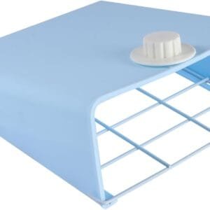 HAPINARY 2 Piezas Soporte De Hierba De Conejo Herramienta De Alimentación De Conejo Estante del Pesebre del Conejo Accesorios para Mascotas Comederos Automáticos para Conejos Conejito Acero