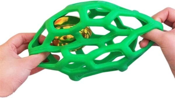 XINTONG Comedero de heno para conejo, bola de hierba, juguete para tortuga, conejo, conejillo de indias (verde) - Image 4