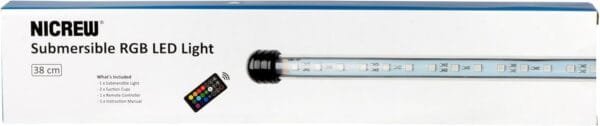 NICREW Luz Sumergible con Remoto Control y LED de Espectro Completo para Acuario, Luz Plantado Subacuática para Tanque con Pez, Lámpara Impermeable para Acuario, 4,5W - Image 14