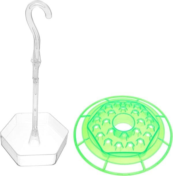 YARNOW 3 Piezas Comedero Colgante para Pájaros Tazón De Comida para Pájaros Comedero para Colibríes Comedero De Agua para Pájaros Comedero para Pájaros El Plastico El Pájaro Dispensador - Image 4