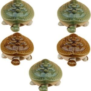 Yardwe 5 Piezas Adorno De Pecera Miniaturas para Decorar Terrarios Tortuga Pecera Tortuga De Juguete Realista Juguetes En Miniatura Ornamento del Acuario Juguetes para Oceano Niño Envase
