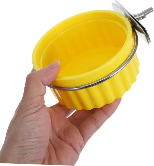 Yardwe Tazón De Comida para Loros Comedero para Periquitos Comederos para Jaulas De Pájaros Platos para Pájaros para Jaula Tazón De Alimentación para Pájaros Tazones De Comida para - Image 8