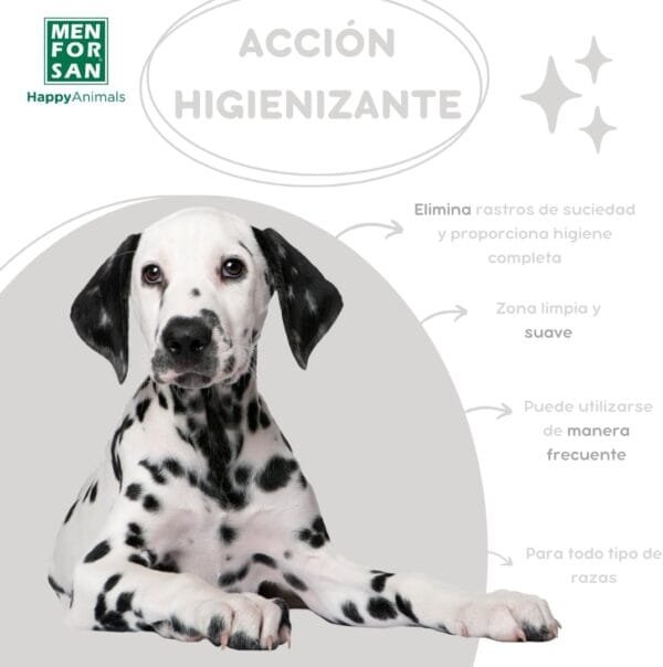 Menforsan Limpiador Facial para Perros con Aloe Vera de Cultivo ecológico, 60ml - Image 4