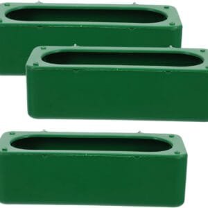 Happyyami 3 Piezas Comedero para Pájaros Dispensador De Agua para Palomas Plato De Agua De Pájaro Dispensador De Comida para Pájaros Comedero De Agua para Pájaros Green Abdominales