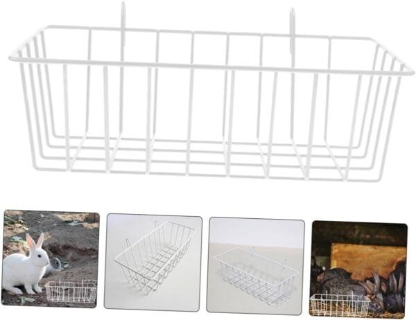 HAPINARY 2 Piezas De Estante De Heno para Conejos Accesorios para Hámster Práctico Comedero para Conejos Comedero para Conejos Doméstico Práctico Comedero para Conejos Comedero para - Image 9