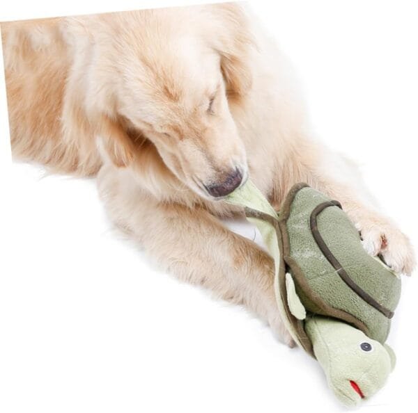 BESPORTBLE Perro Mascota Tortuga De Peluche De Juguete Juguetes para Perros Juguetes para Masticar para Cachorros Juguete De Animales Marinos De Peluche Juguetes para Mascotas Juguete para - Image 5