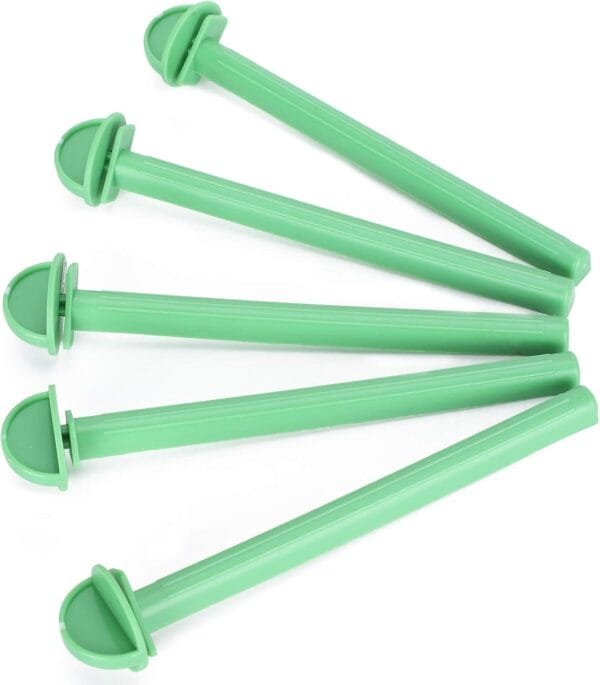 Kuuleyn 50 Perchas para jaulas de pájaros pequeñas, Soporte de plástico, Jaula para pájaros, Perchas para pájaros, pinzón Canario, Periquito, Jaula, Accesorio para Jaula de Barra - Image 8