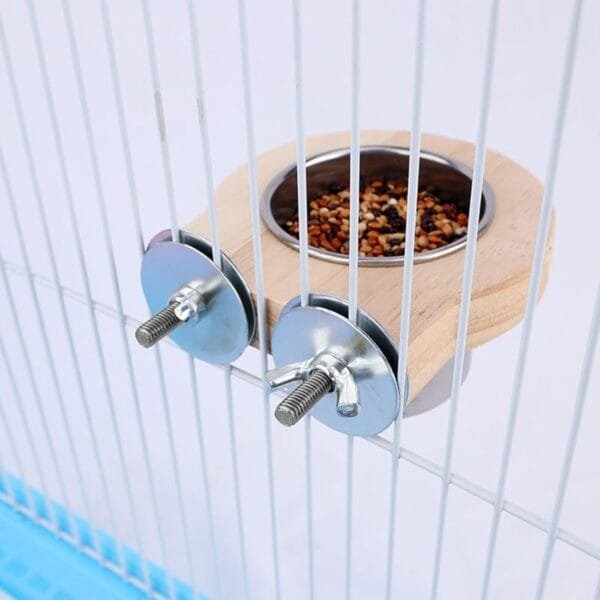 JVHLOV Juego de 5 Tornillos de Acero Inoxidable para Montaje de Barras de Asiento, 5 Piezas Perca de Pájaro, para Accesorios de Percha de Jaula de Pájaros para Loros - Image 7