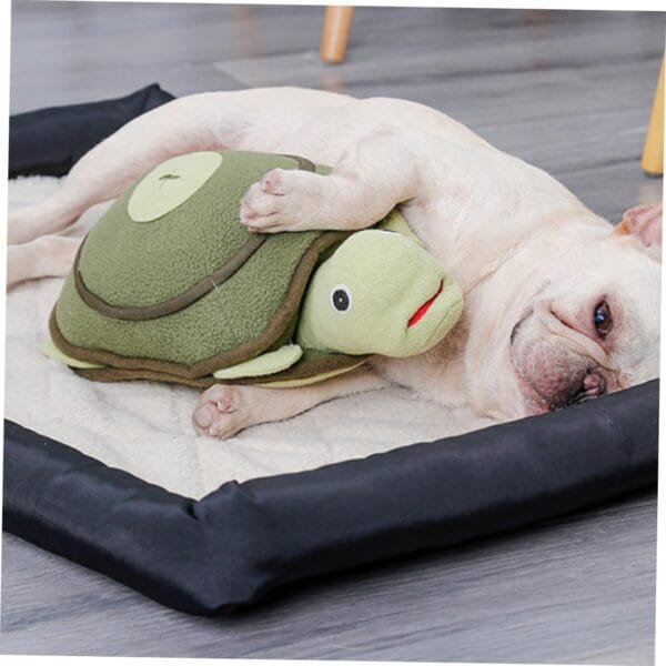 BESPORTBLE Perro Mascota Tortuga De Peluche De Juguete Juguetes para Perros Juguetes para Masticar para Cachorros Juguete De Animales Marinos De Peluche Juguetes para Mascotas Juguete para - Image 2
