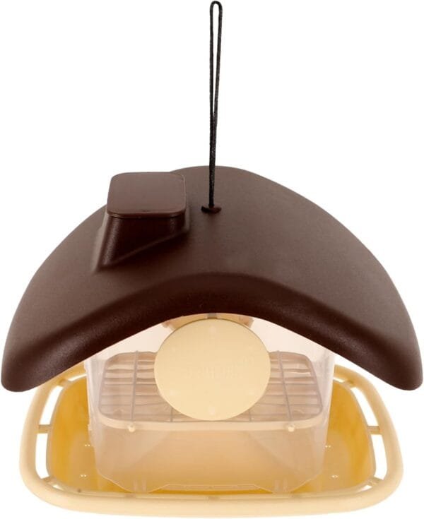 Yardwe 5 Piezas Comedero para Pájaros Aire Libre Titular De Comida para Pájaros Aire Libre Comedero Colgante para Loros Comedero para Pájaros Balcón Jaula para Pájaros El Plastico - Image 9