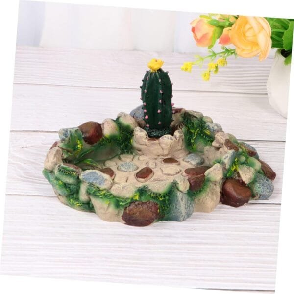 Yardwe 3 Piezas Plato para Beber Bebedero Reptiles Tortuga Tanque de Reptiles Plato de Agua de Lagarto Accesorios para Tanques Gecko Suelo de Reptil tazón de Reptil tazón de Comida - Image 7