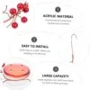YARNOW Comedero para Colibríes Puertos De Alimentación para Comedero para Pájaros Comederos para Pájaros Pinzones Comedero Exterior para Pájaros Suministros De Cría Comida De Pajaro Metal - Image 5