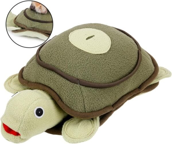 BESPORTBLE Perro Mascota Tortuga De Peluche De Juguete Juguetes para Perros Juguetes para Masticar para Cachorros Juguete De Animales Marinos De Peluche Juguetes para Mascotas Juguete para - Image 9