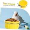 Yardwe Tazón De Comida para Loros Comedero para Periquitos Comederos para Jaulas De Pájaros Platos para Pájaros para Jaula Tazón De Alimentación para Pájaros Tazones De Comida para - Image 3