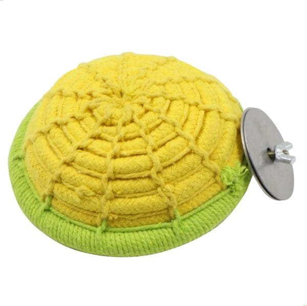 Nidos Para PáJaros Nido Periquitos - Cuerda AlgodóN Hecha A Mano CríA Loros Jaulas Juguete CacatúA Tejida Accesorios Periquito PinzóN Canario Y Pajarita PequeñA Jaula De Loro, Amarillo 1 Pieza - Image 6