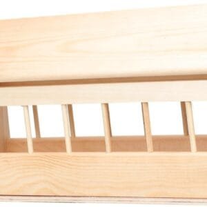 Toddmomy Alimentador Automático De Palomas Comedero De Agua para Pájaros Comida De Codorniz Pajarera Al Aire Bebedor De Casillero Alimentador De Patitos Pequeña Ventana De Madera