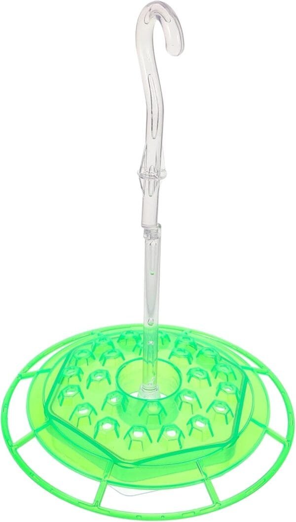 YARNOW 3 Piezas Comedero Colgante para Pájaros Tazón De Comida para Pájaros Comedero para Colibríes Comedero De Agua para Pájaros Comedero para Pájaros El Plastico El Pájaro Dispensador - Image 9