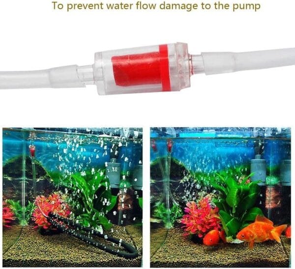 YANGWEN 10 Piezas Válvulas de Retención de Plástico, Aire de Acuario Válvula de Retención de para Peceras o Pequeños Sistemas de Aguas - Image 6